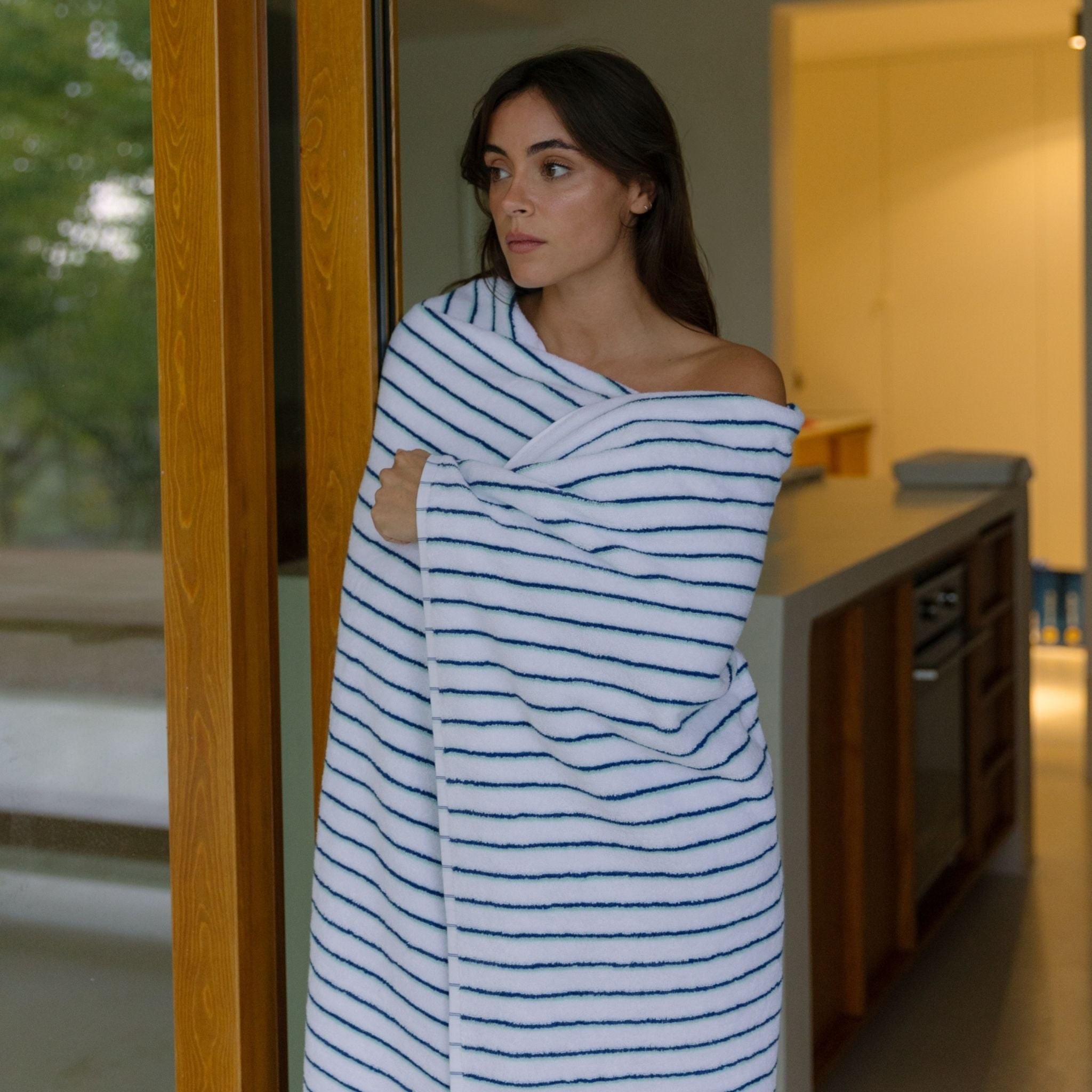 Blue with green Lima