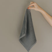Grey Luxus face towel - Torres Novas