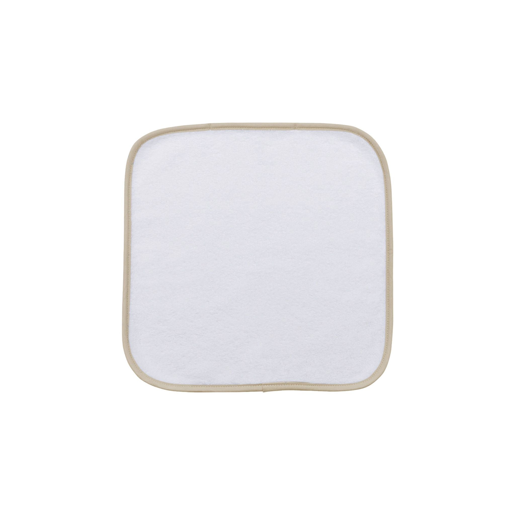 Beige Mira face towel