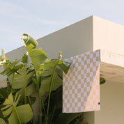 Gibalta à carreaux beige