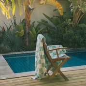 Gibalta à carreaux vert