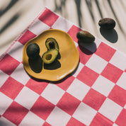 Gibalta à carreaux rose