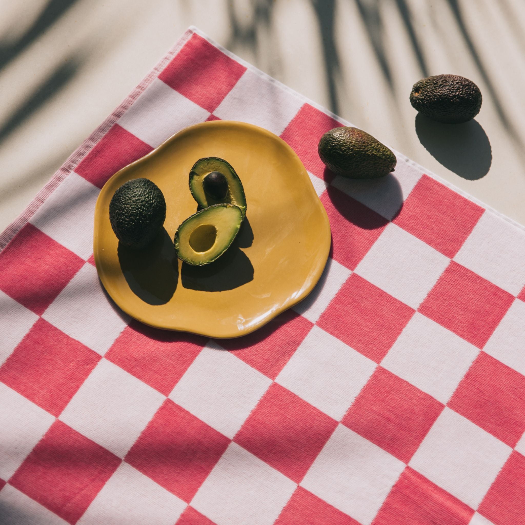 Gibalta à carreaux rose