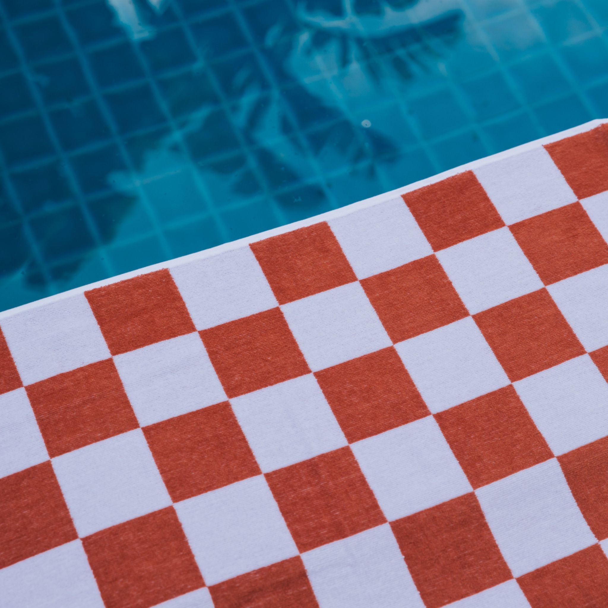 Gibalta à carreaux terracotta