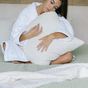 Khaki green Santa Luzia Waffle Bedspreads - Torres Novas