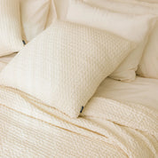 Natural Santa Luzia Waffle Bedspreads - Torres Novas