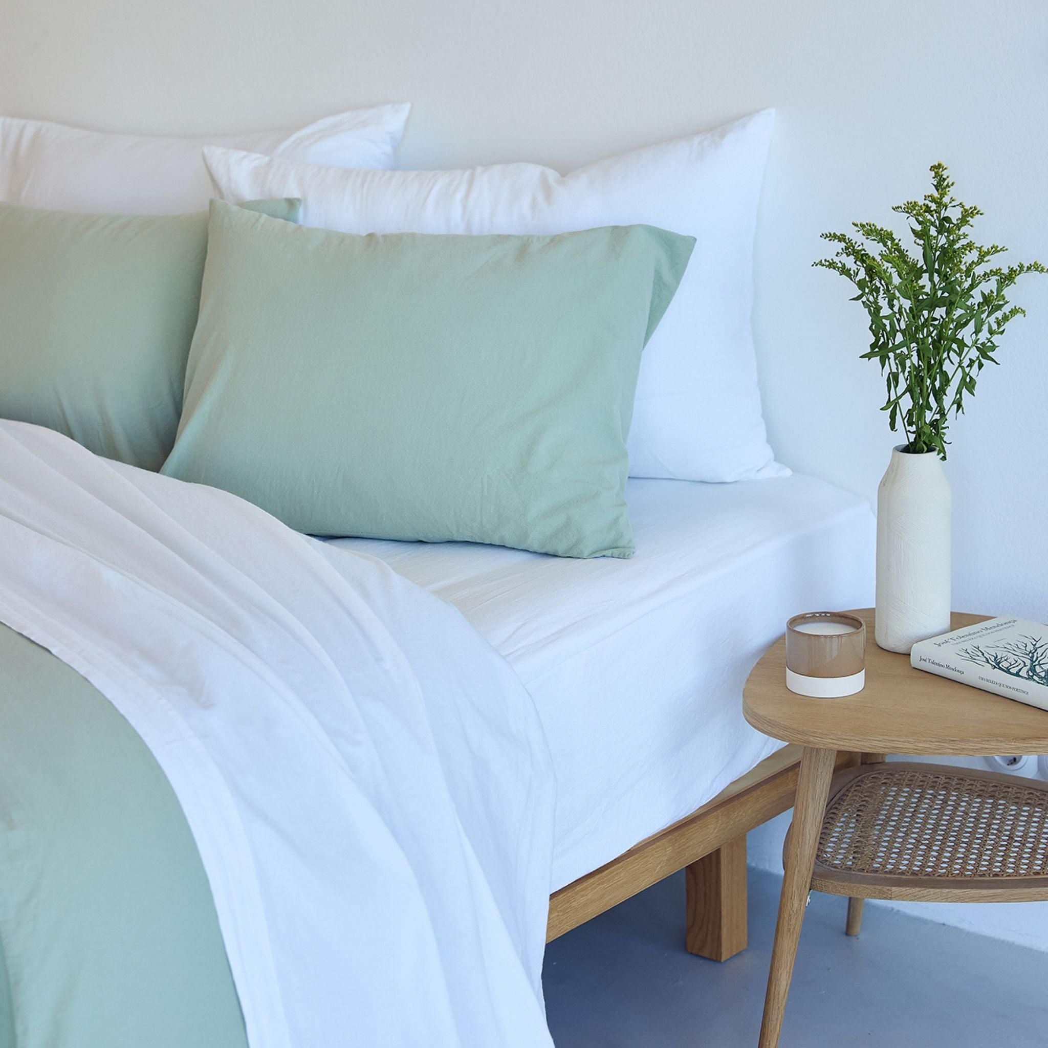 Khaki green Tavira Washed Cotton - Torres Novas