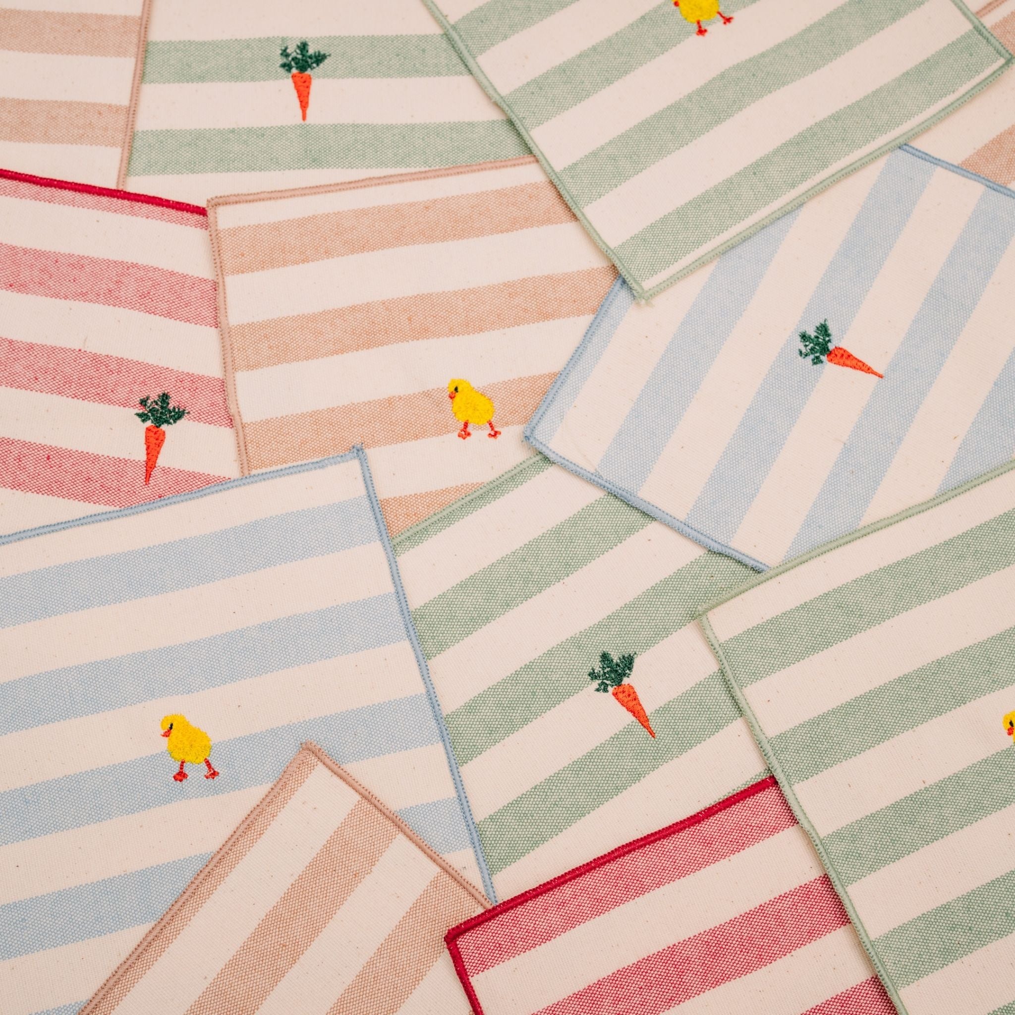 Barra napkin with easter embroidery