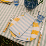 Barra napkin with easter embroidery