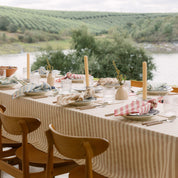 Barra Napkins with fall embroidery