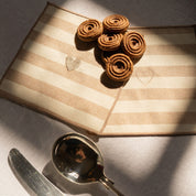 Barra Napkins with heart embroidery