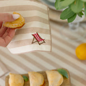 Barra Napkins with summer embroidery