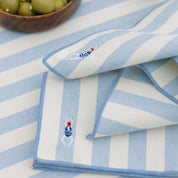 Barra Napkins with summer embroidery