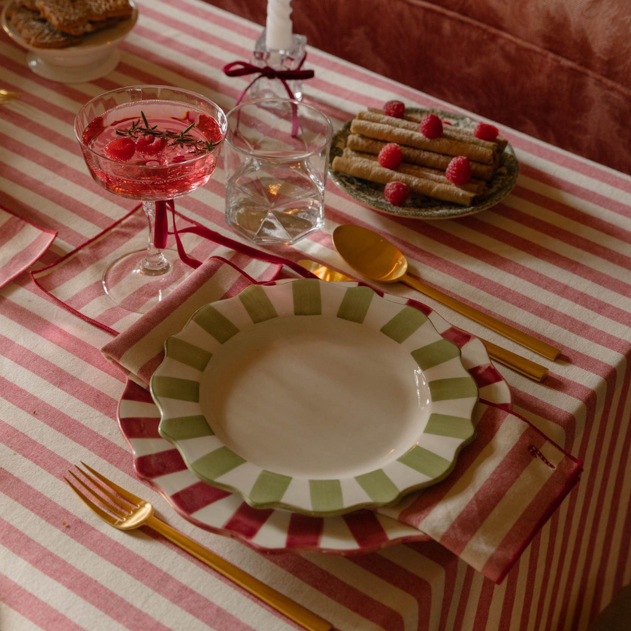 Barra napkins with christmas embroidery