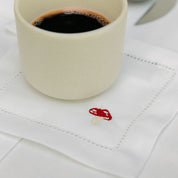 Mafra cotton napkins with fall embroidery