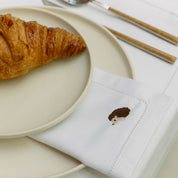 Mafra cotton napkins with fall embroidery