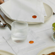 Mafra cotton napkins with fall embroidery