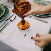 Mafra linen napkin and placemat with easter embroidery