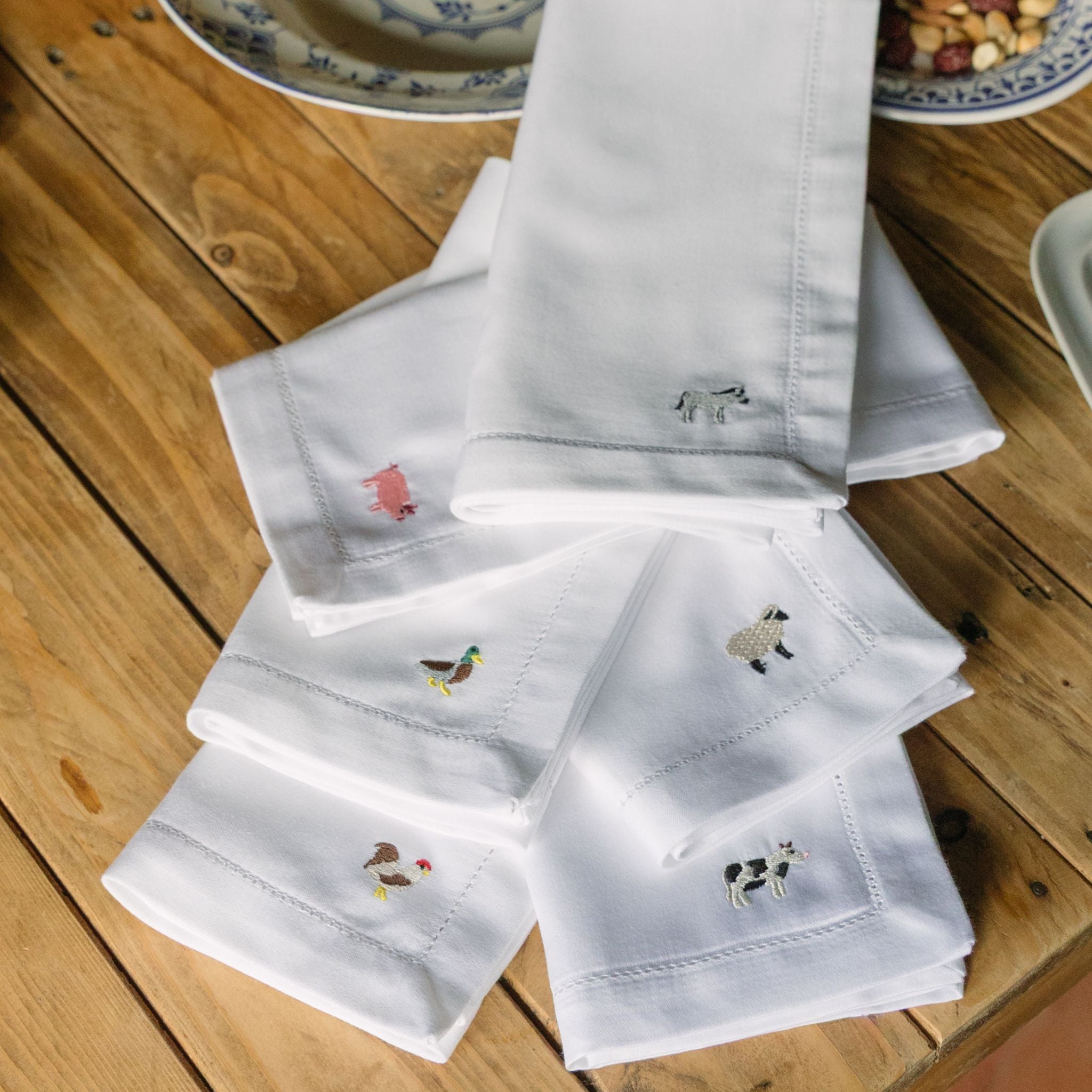 Tischwäsche mit Saumstich-Finish | Mafra Collection