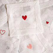 Mafra linen with heart embroidery