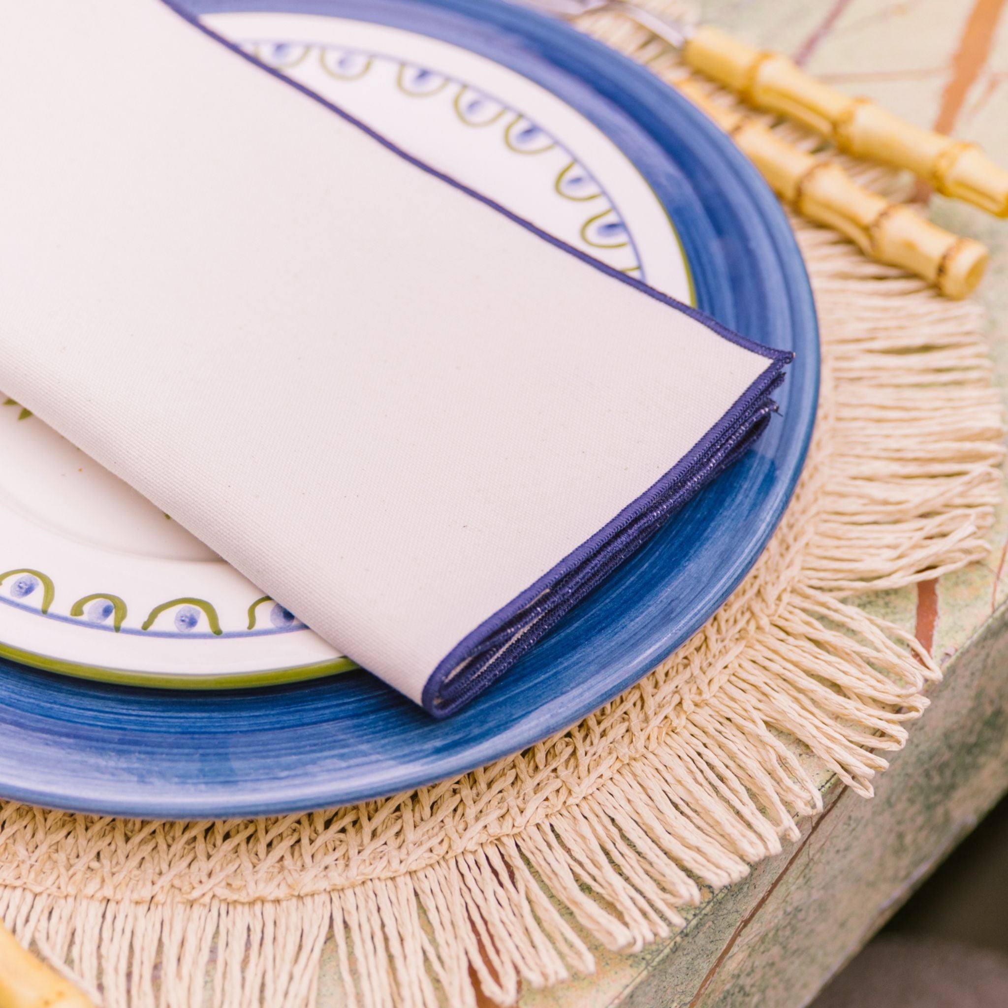 Ecru Nazaré napkins