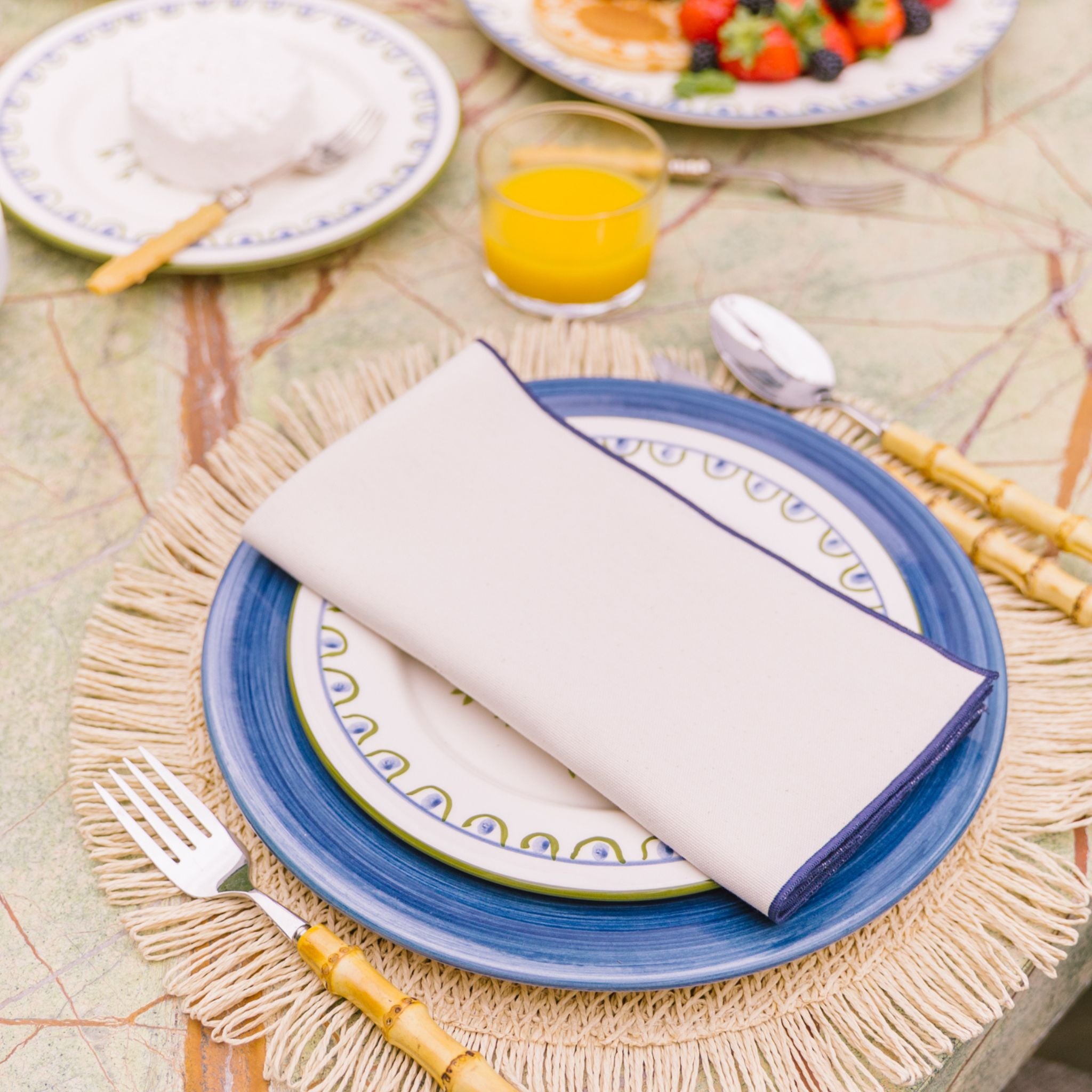 Ecru Nazaré napkins