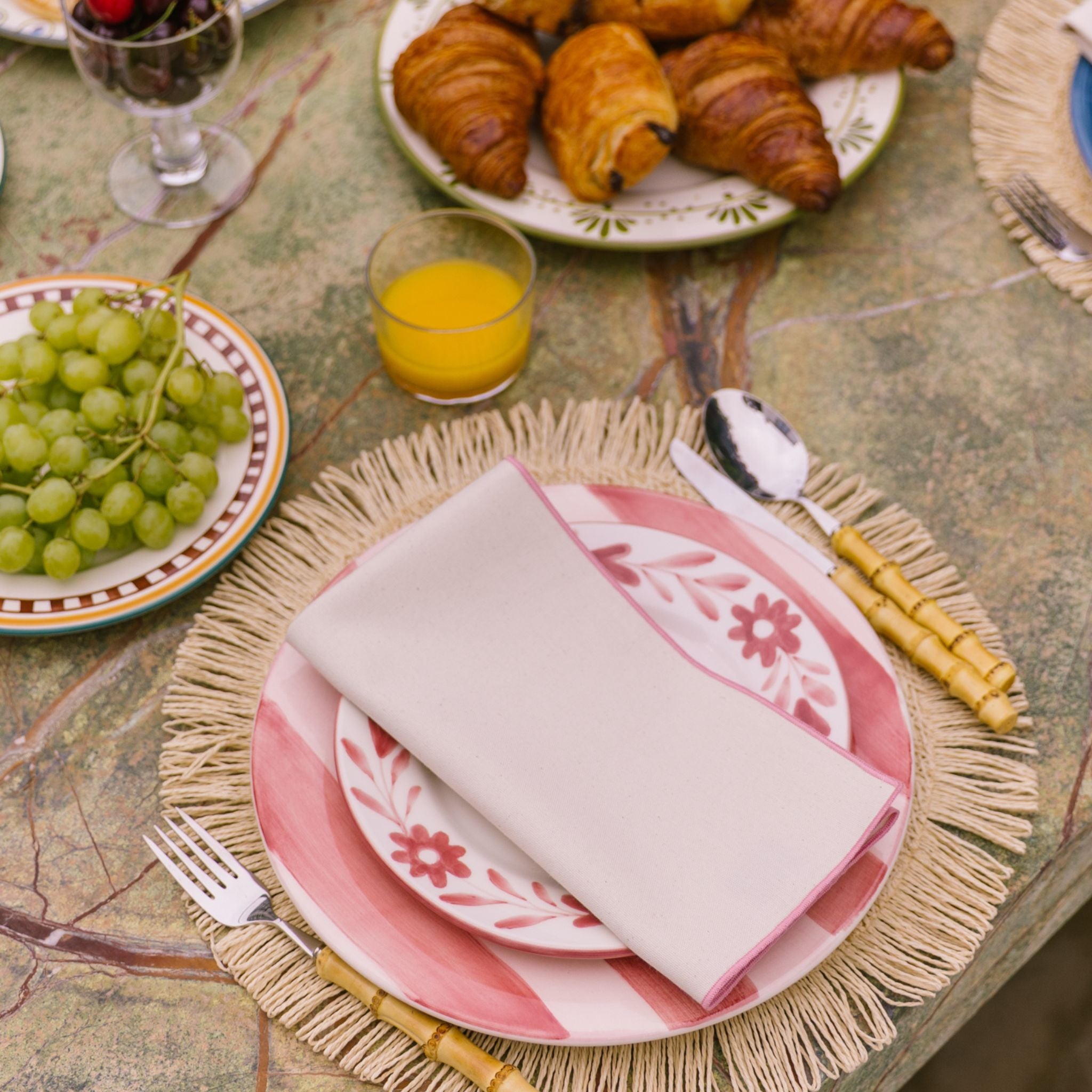 Ecru Nazaré napkins