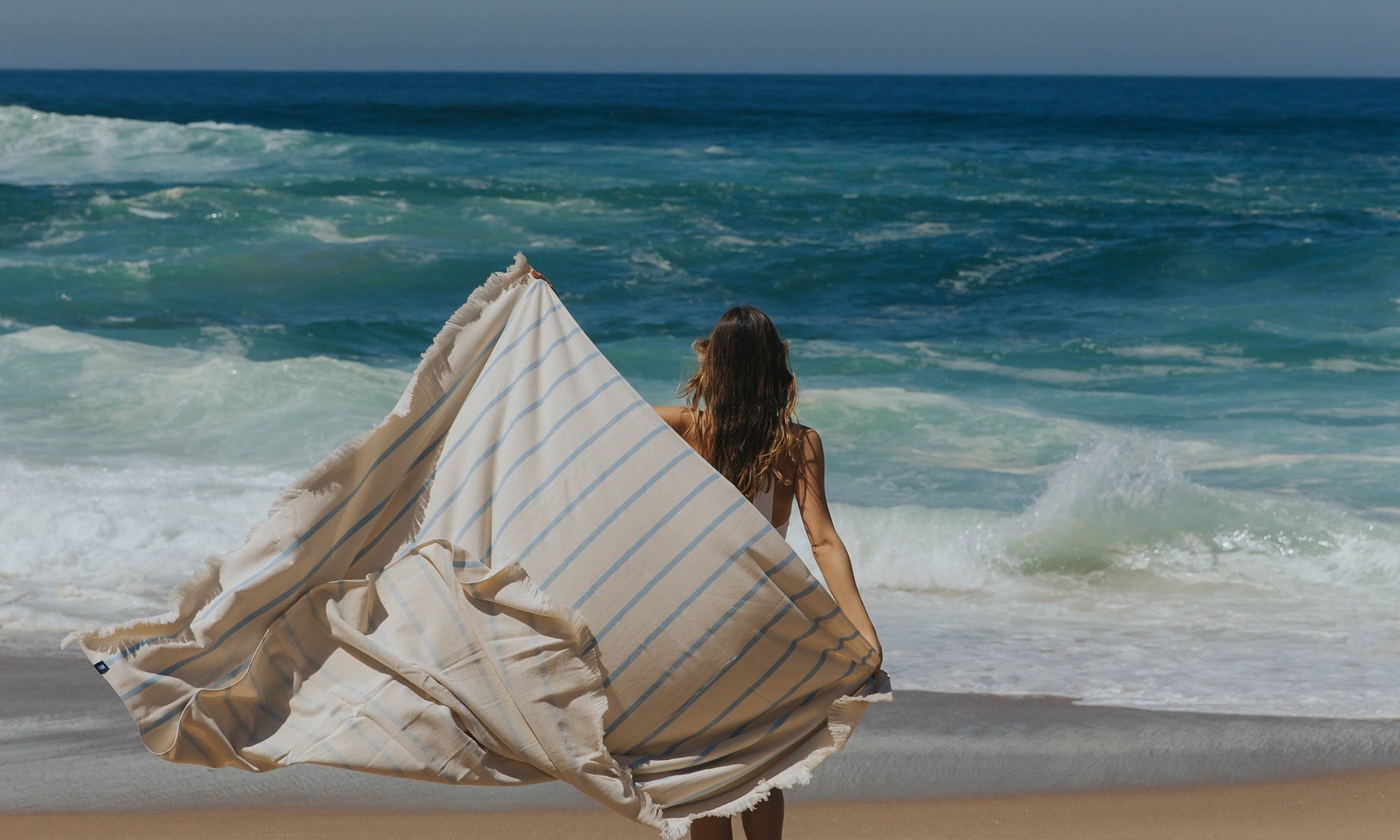 Family beach towels