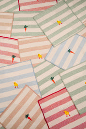 Barra napkin with easter embroidery