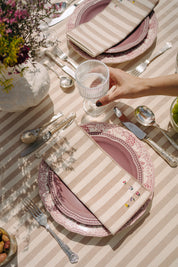 Servilletas Barra con bordados de flores
