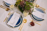 Mafra napkin and placemat with flower embroidery