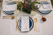 Mafra napkin and placemat with flower embroidery