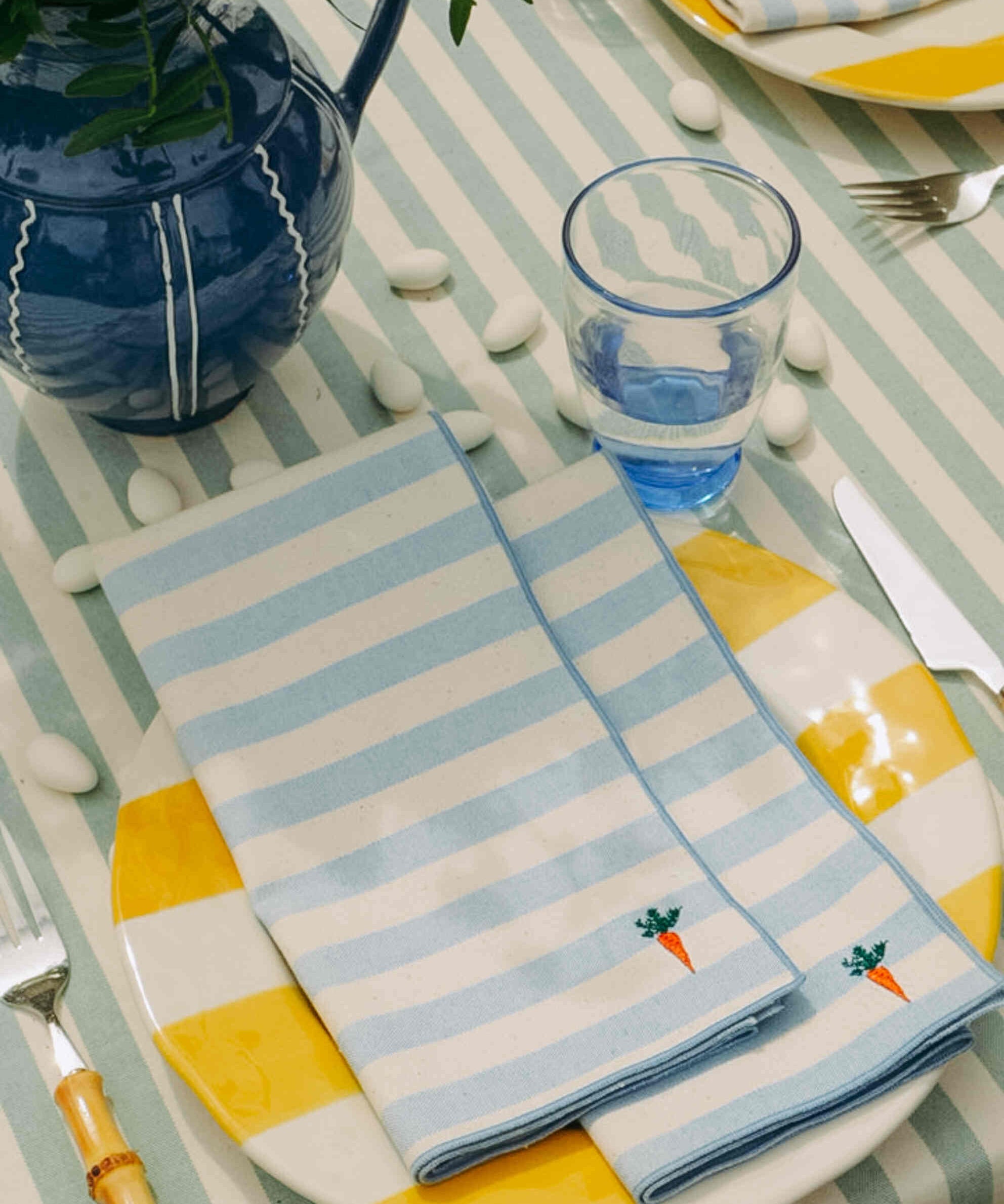 Serviettes Barra avec broderie de Pâques