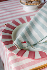 Barra napkins with christmas embroidery