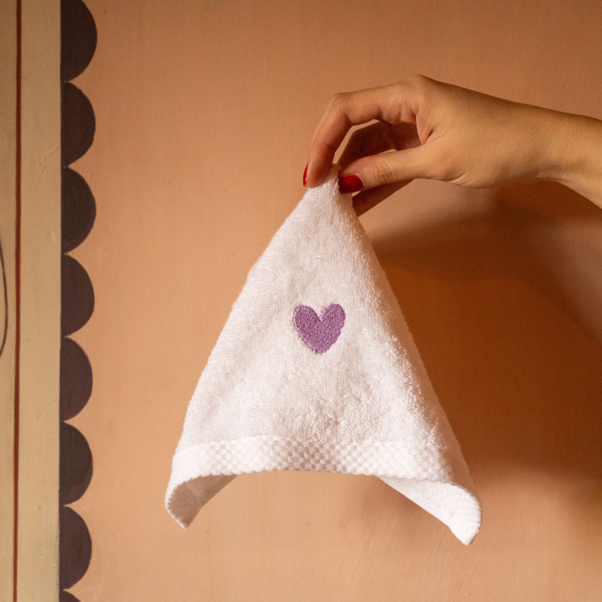 Corazón bordado