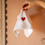 Corazón bordado