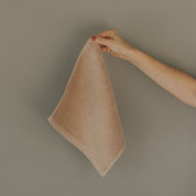 Serviette de visage Luxus beige