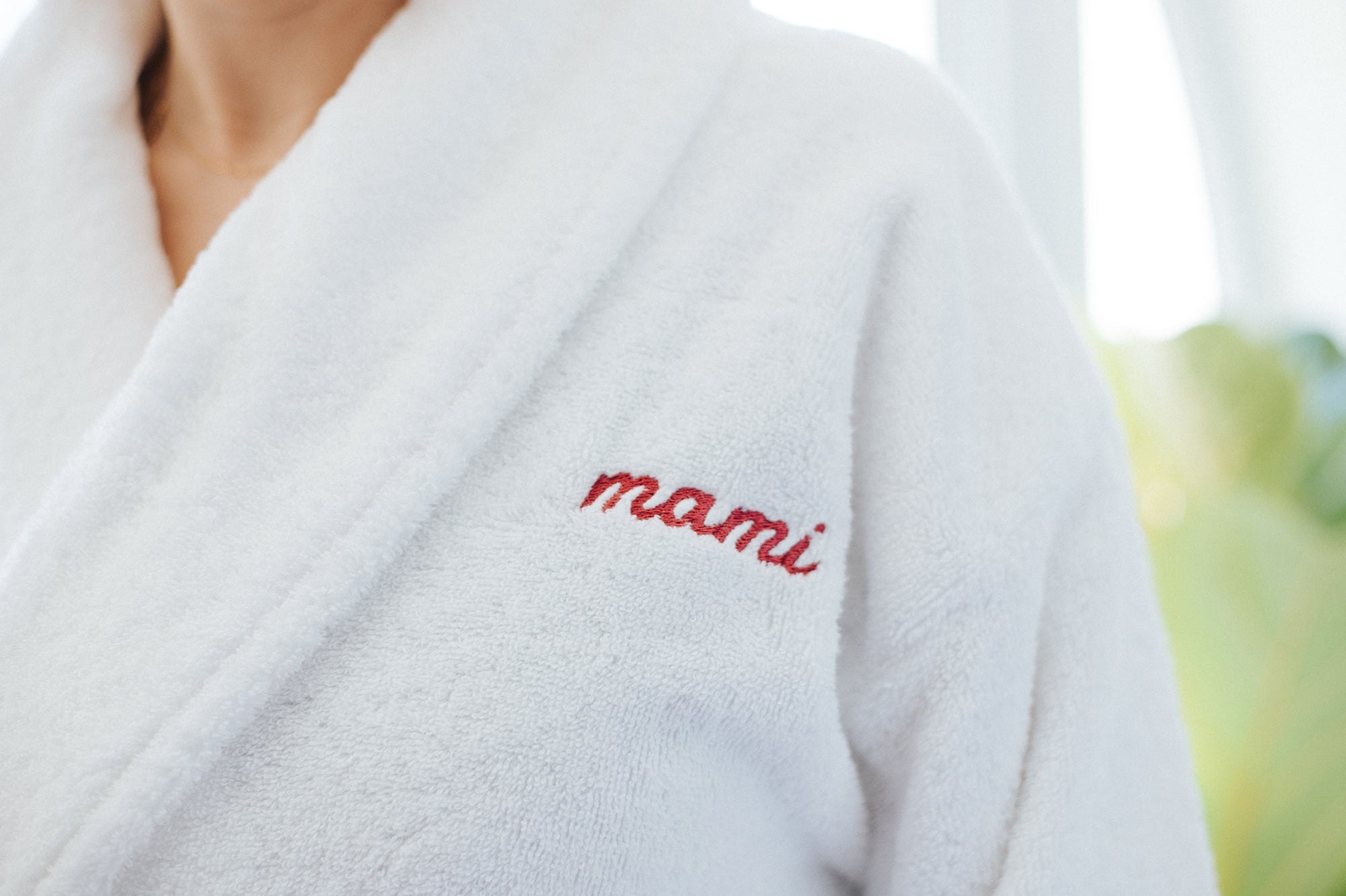 White bathrobe - Torres Novas