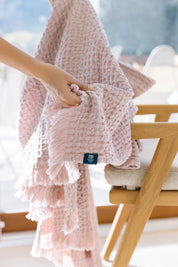 Old pink Waffle Bedspreads - Torres Novas