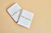 White Luxus face towel - Torres Novas