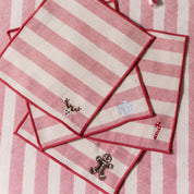 Barra napkins with christmas embroidery