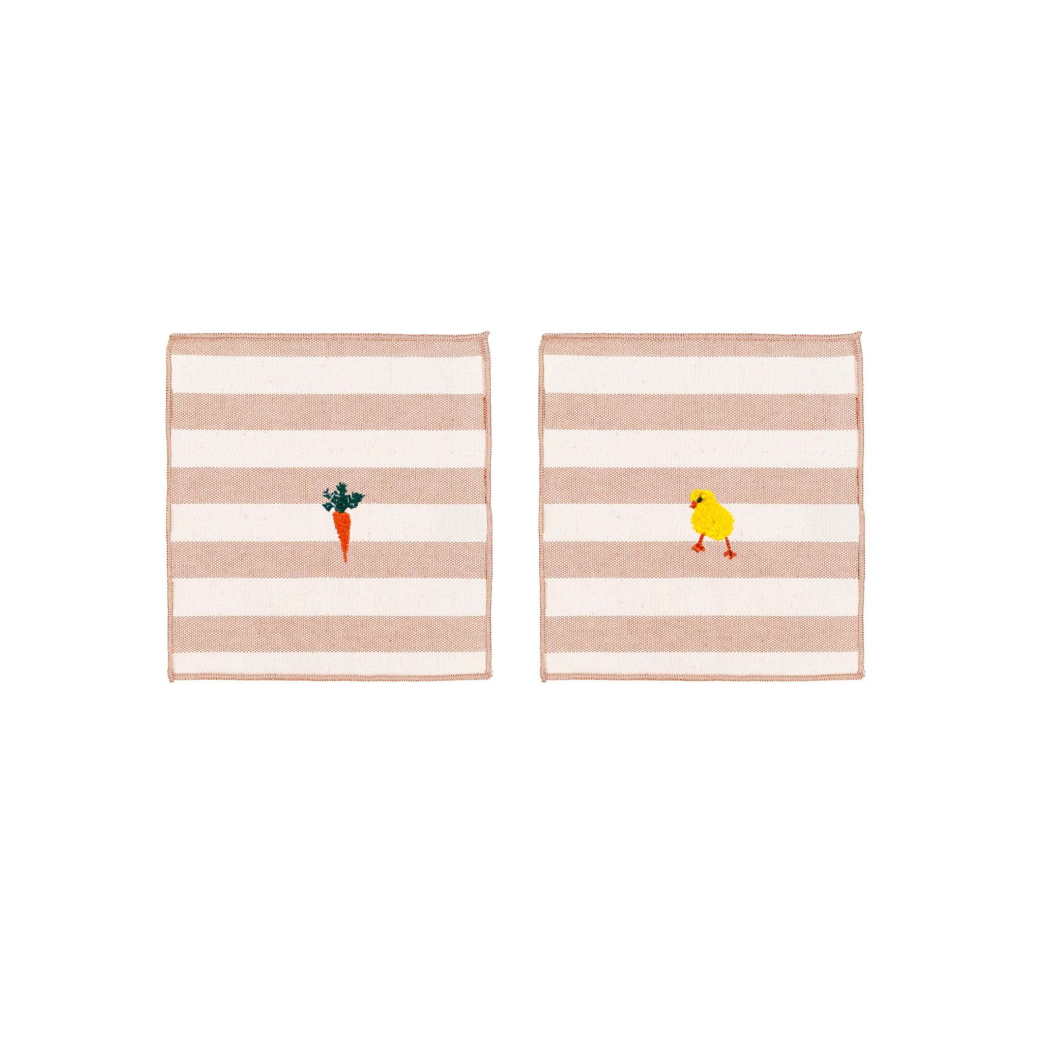 Barra napkin with easter embroidery