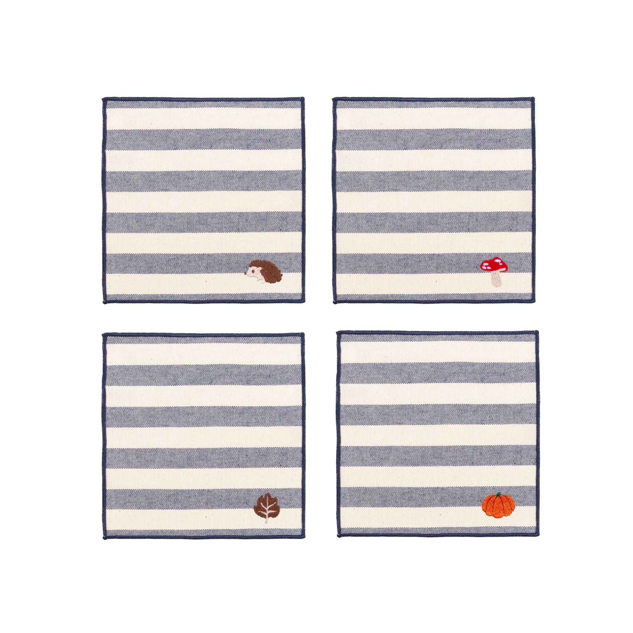 Barra Napkins with autumn embroidery