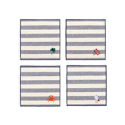 Servilletas bordadas de verano Barra