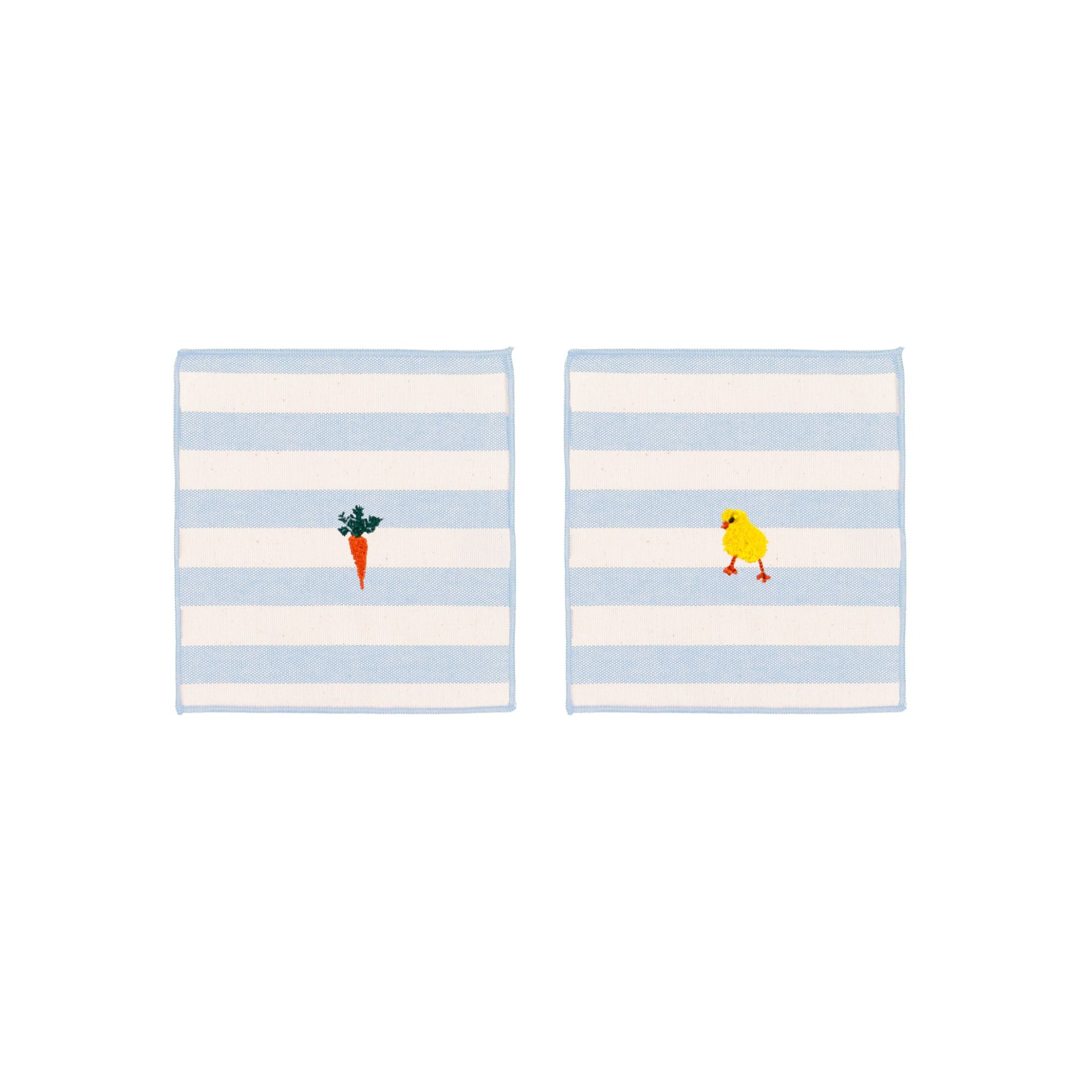 Barra napkin with easter embroidery