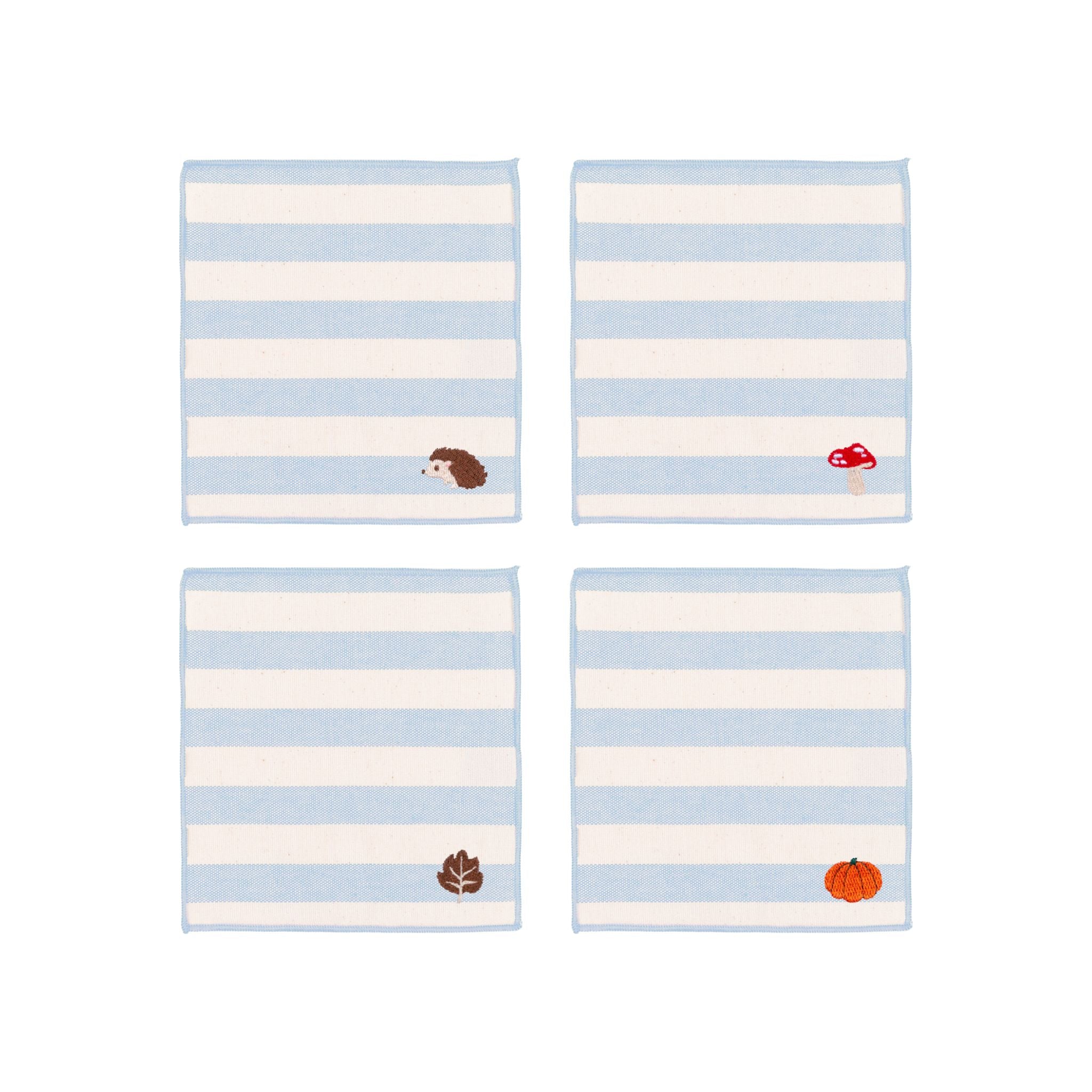 Barra Napkins with autumn embroidery