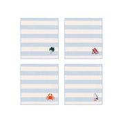 Servilletas bordadas de verano Barra