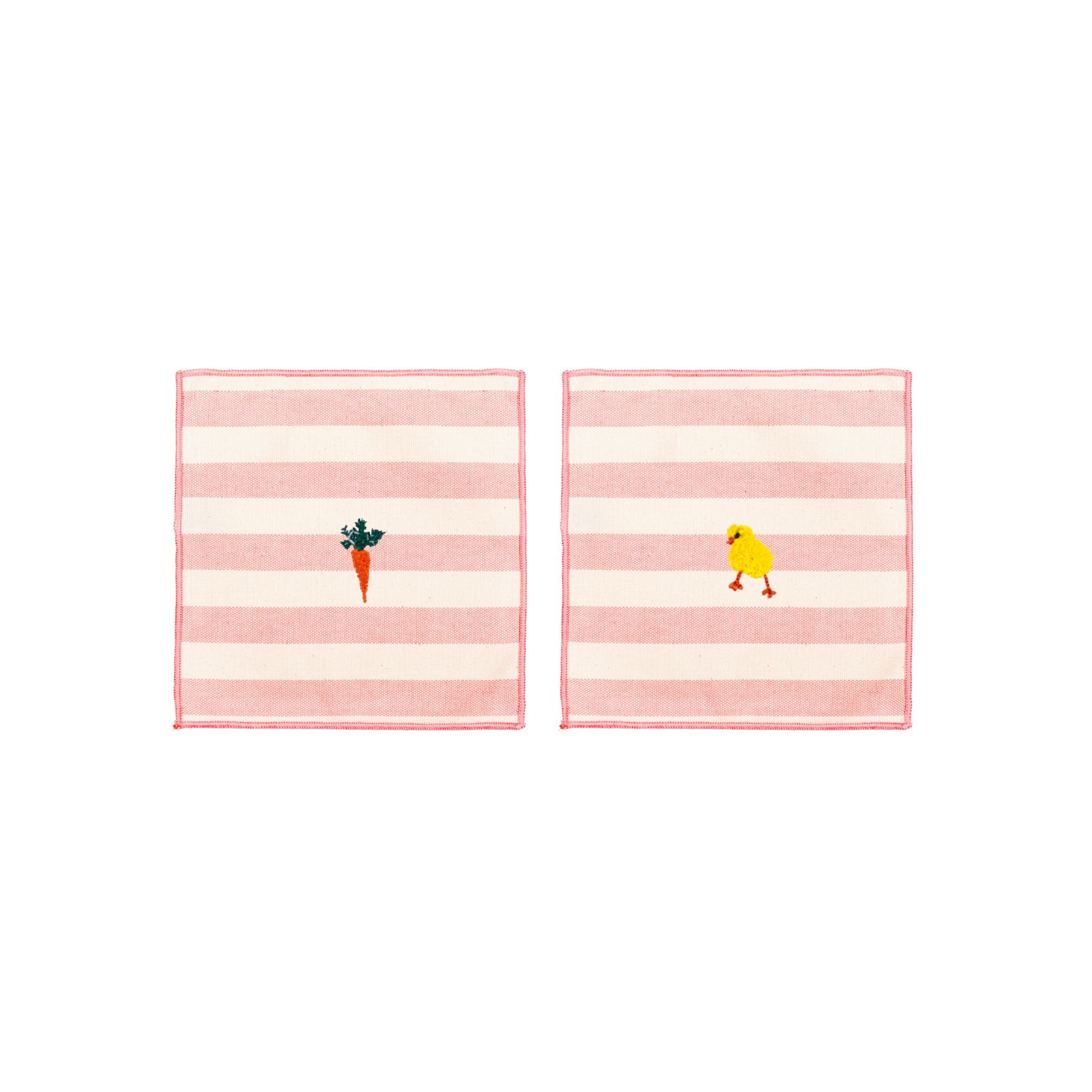 Barra napkin with easter embroidery