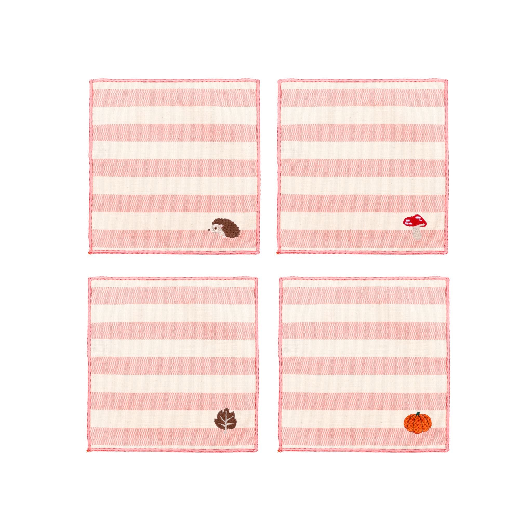 Barra Napkins with autumn embroidery