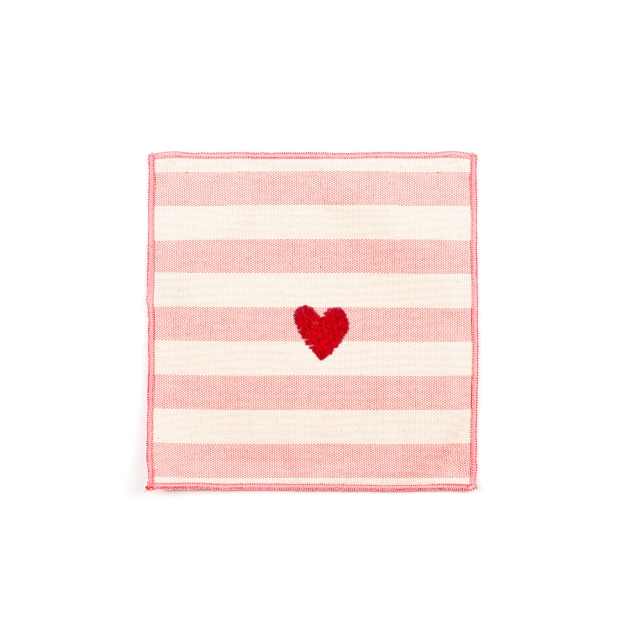 Barra Napkins with heart embroidery